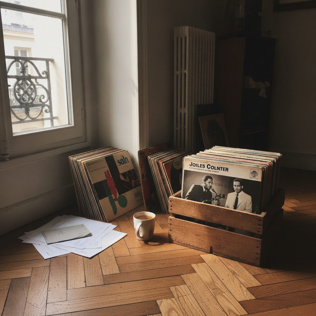 Lot de 40 vinyles jazz, pressages années 60-70