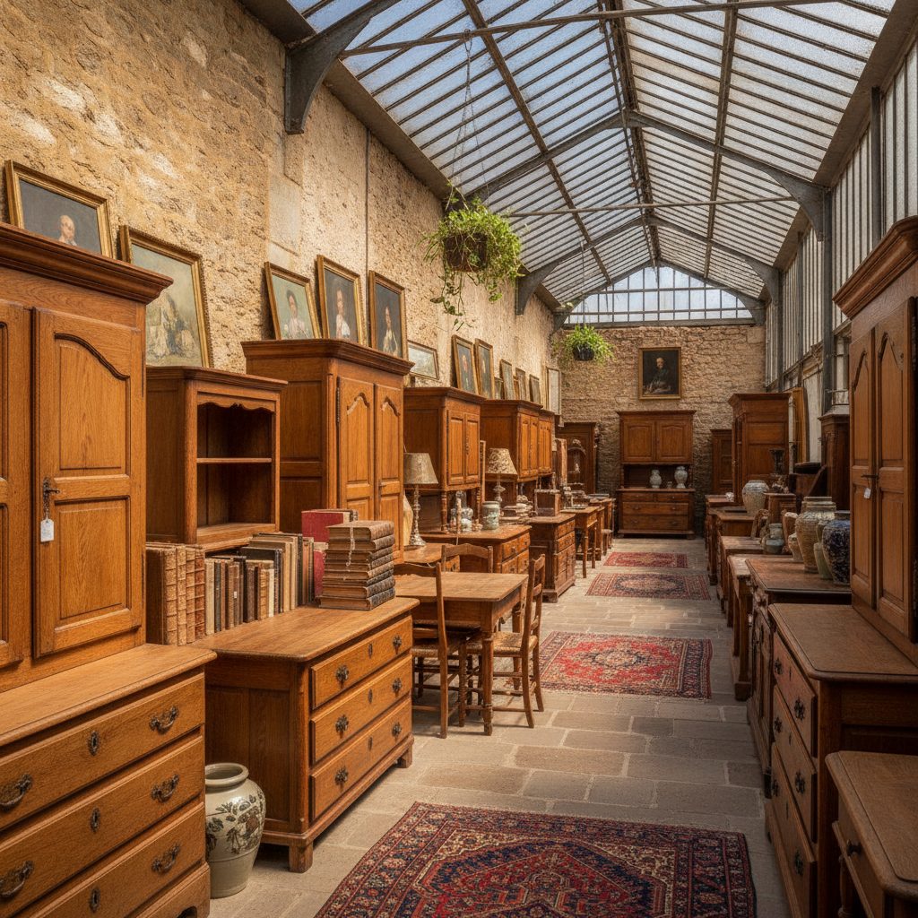 Vitrine de Brocante du Val